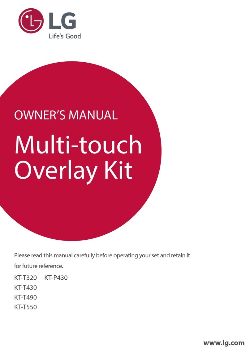 LG KT-P430 User manual