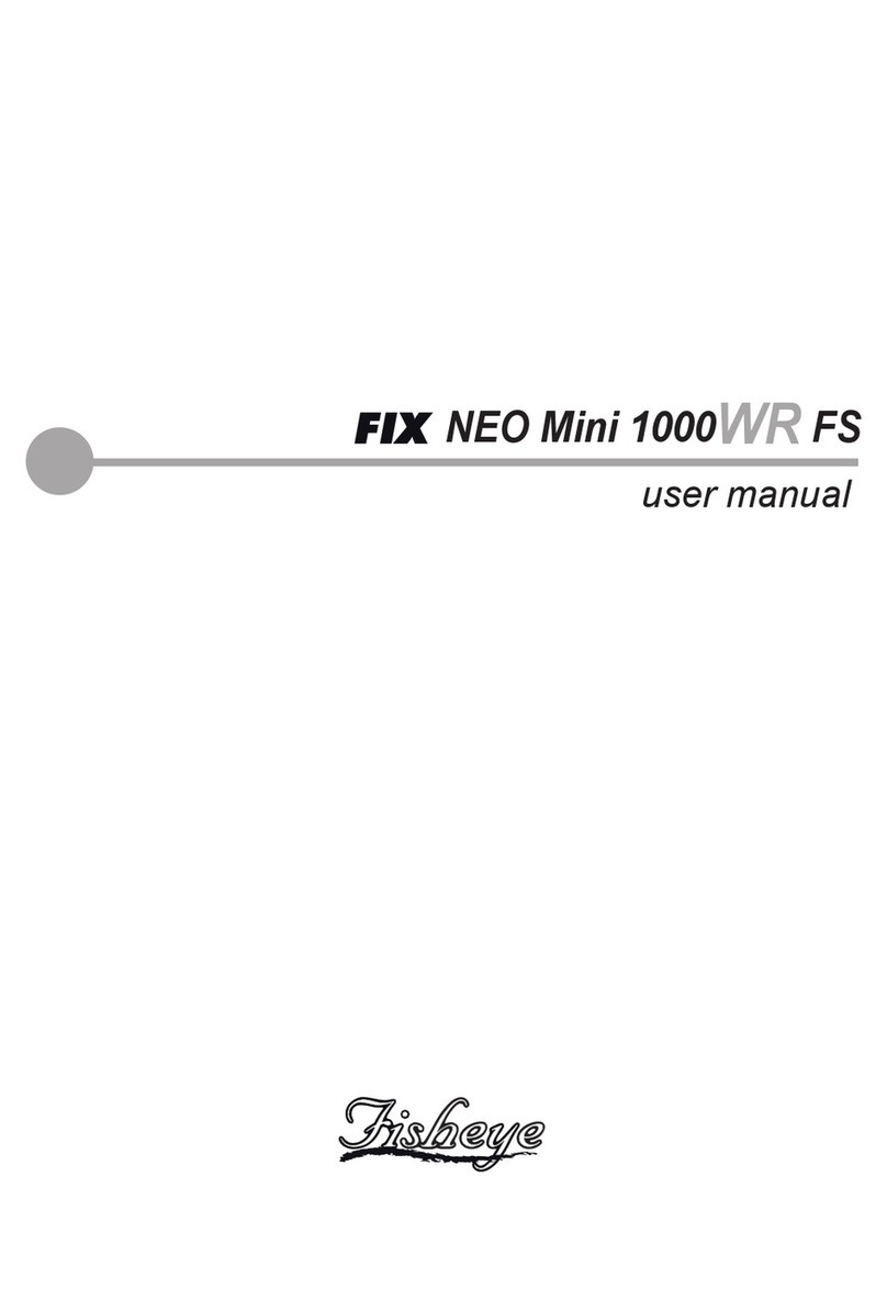 Fisheye FIX NEO Mini 1000 WR FS user manual
