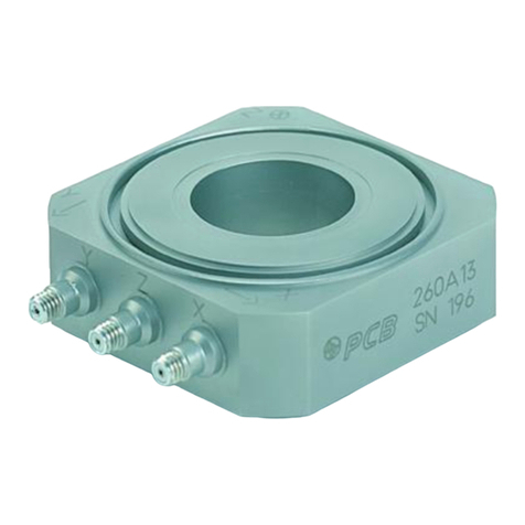 PCB Piezotronics 260A13 Installation and operating manual