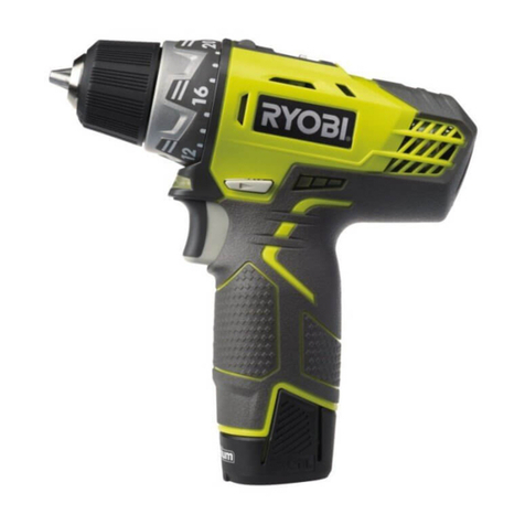Ryobi R12DD User manual