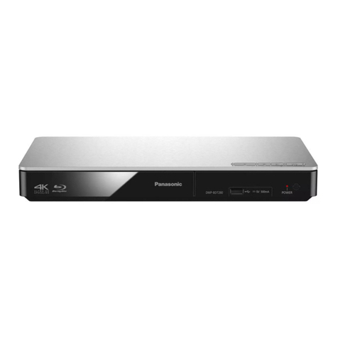 Panasonic dmp-bdt280 User manual