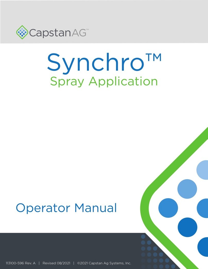 CapstanAG Synchro Operator's manual
