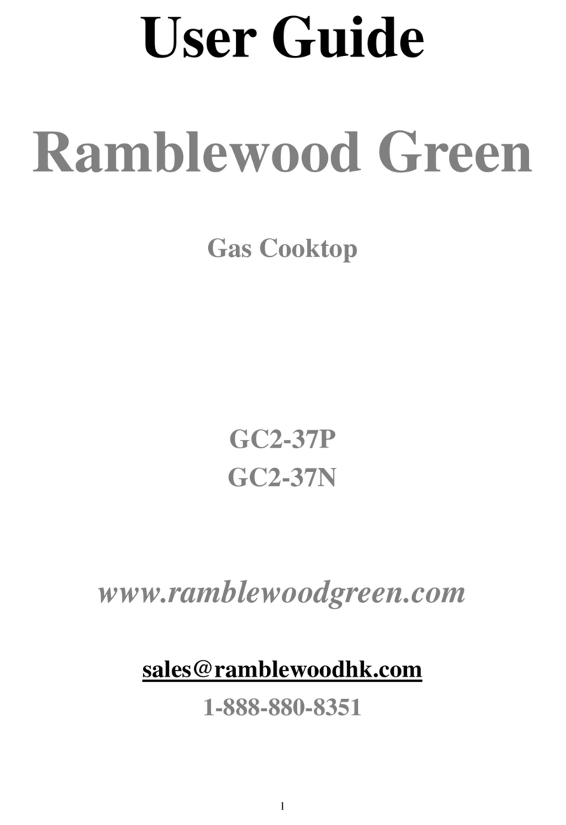 Ramblewood Green GC2-37P user guide Ramblewood Green GC2-37P user guide