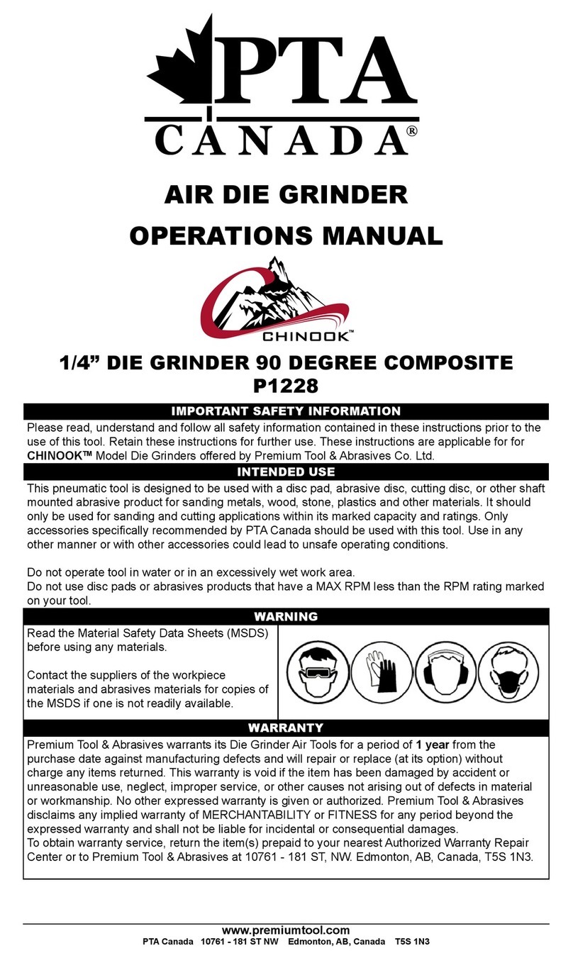PTA P1228 Operation manual