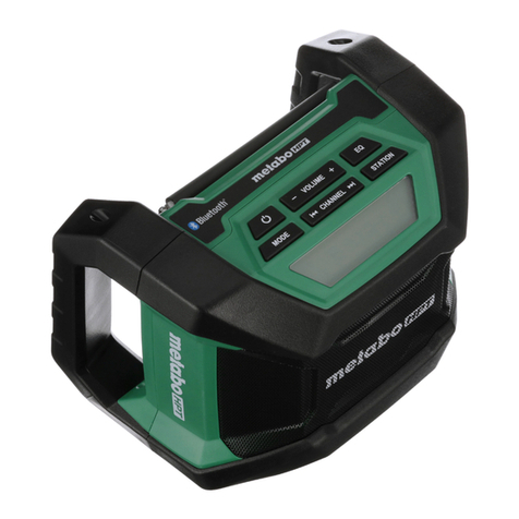 Metabo HPT UR 18DA Safety instructions and instruction manual