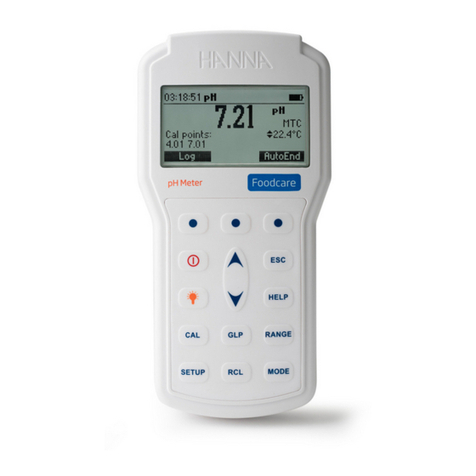 Hanna Instruments HI98161 User manual