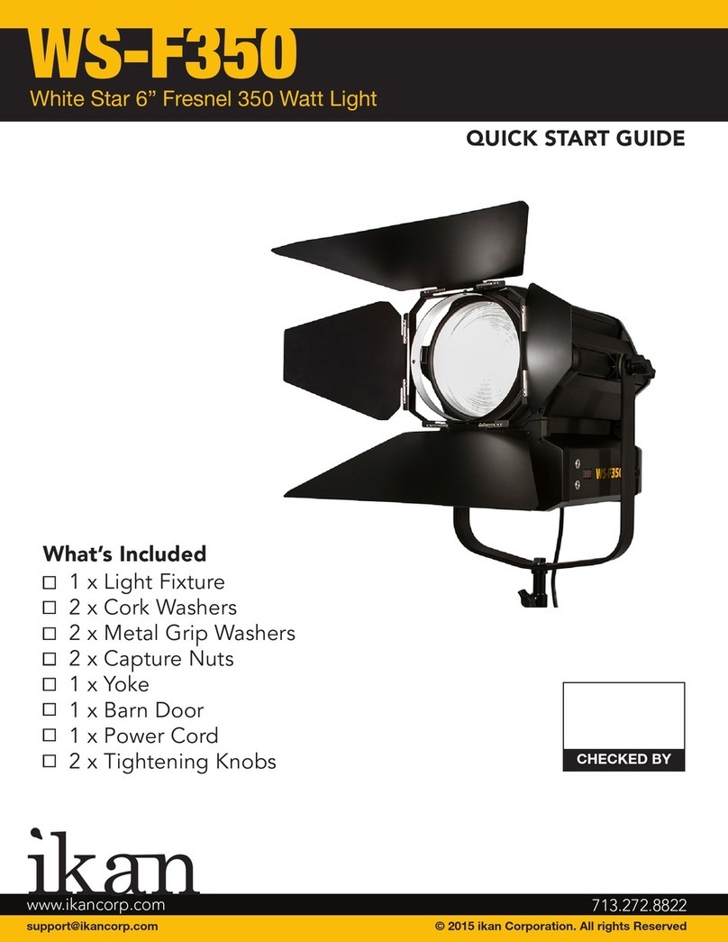 Ikan WS-F350 quick start guide