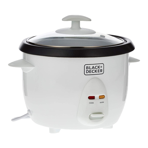 Black & Decker RC650 User manual