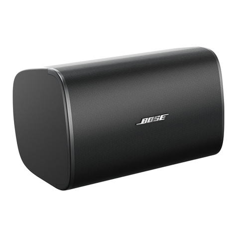 Bose Professional DesignMax DM8S User manual