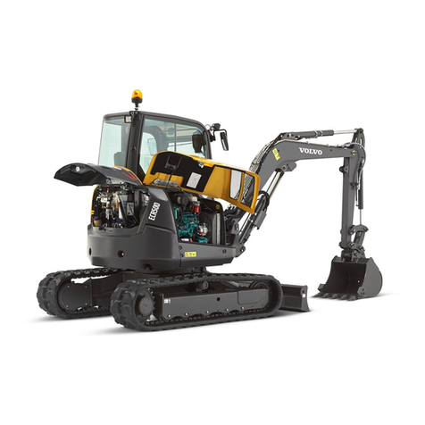 Volvo ECR50D Operator's manual