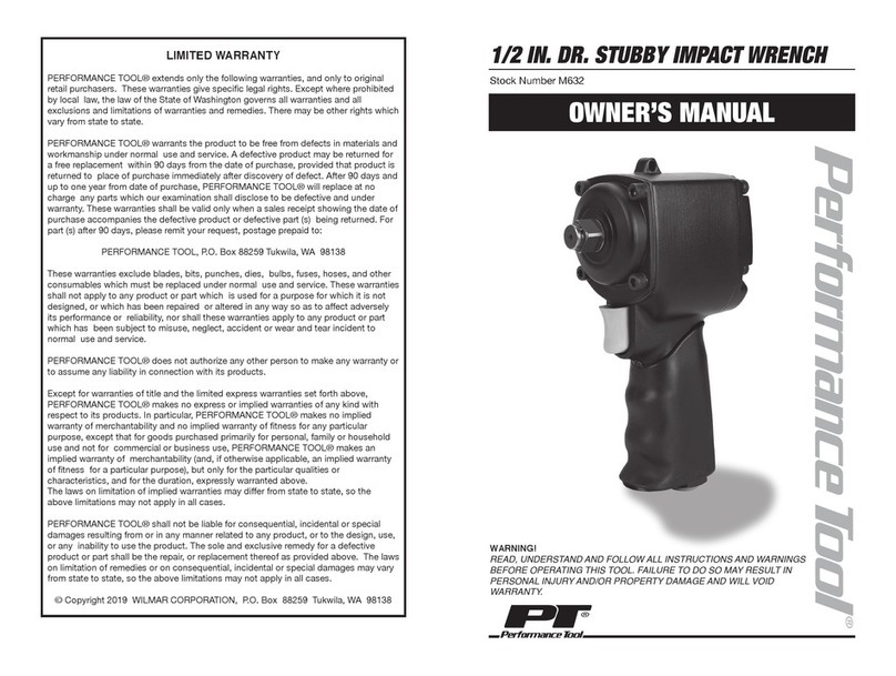 PT M632 owner's manual