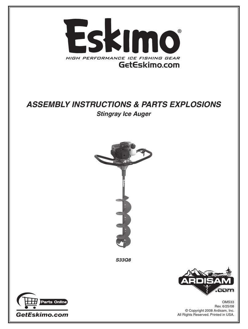 Ardisam Eskimo S33Q8 Assembly instructions & parts explosions