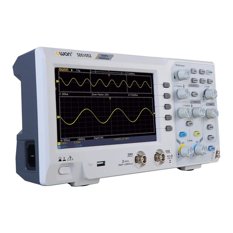 Owon SDS1052 User manual