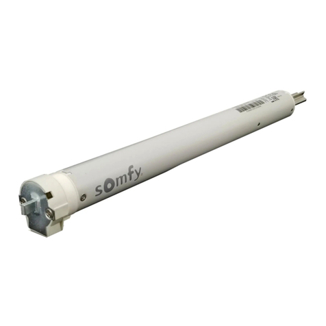 SOMFY GOME MOTION Roll Up 28 WT instructions