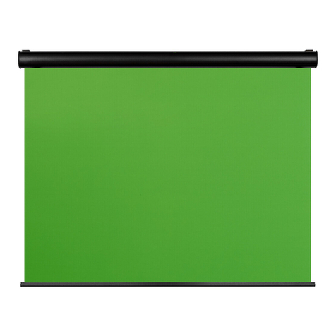 Celexon Motor Green Screen User manual