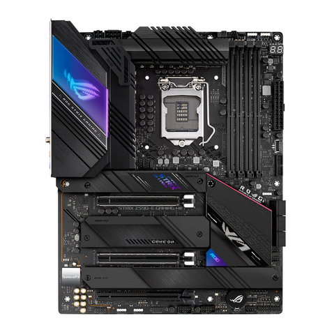 Asus ROG STRIX Z590-E GAMING Series manual