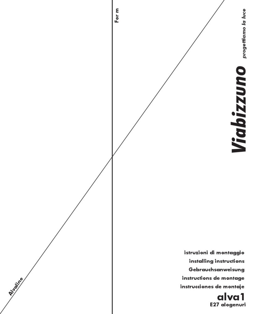 Viabizzuno Alva 1 Instruction Manual
