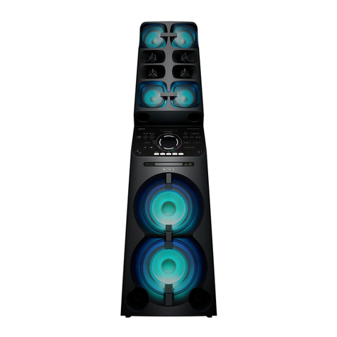 Sony MHC-V90DW Reference guide