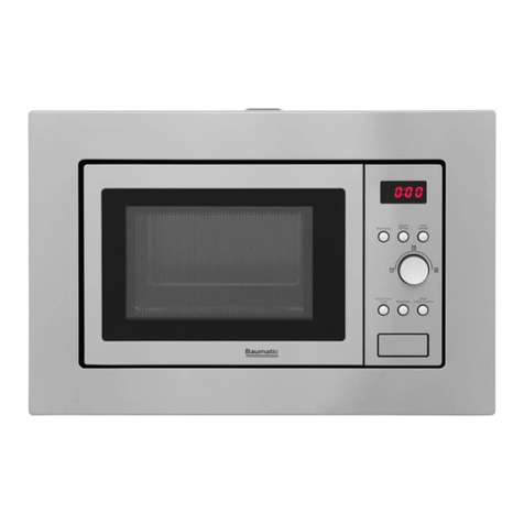 Baumatic BMIS3820 User manual Baumatic BMIS3820 User manual