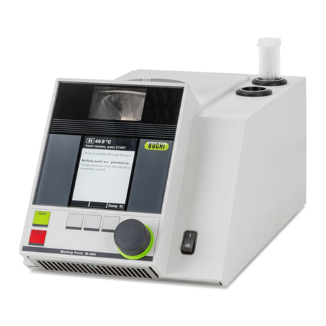 Buchi Melting Point M-560 User manual