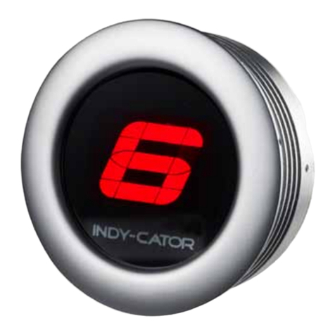GASLOCK INDY-CATOR-DASH operating instructions