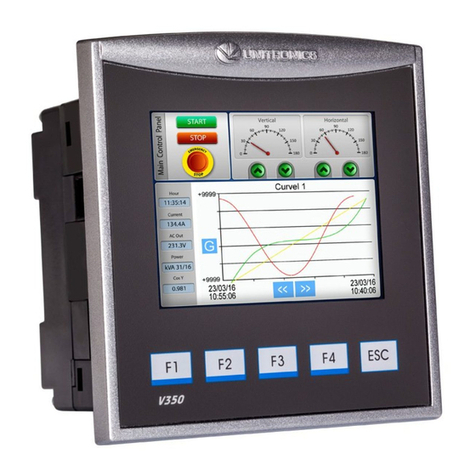 Unitronics Vision OPLC V350-35-TR20 installation guide