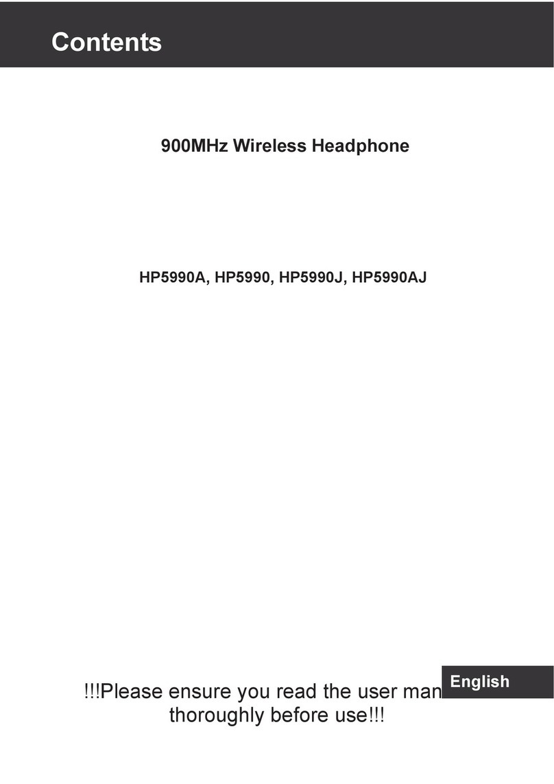 Geemarc HP5990A User manual