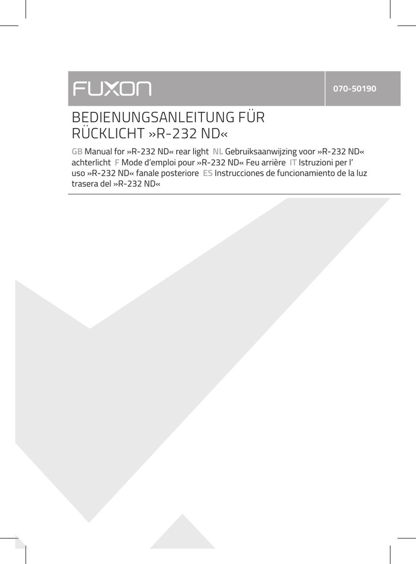 FUXON R-232 ND manual