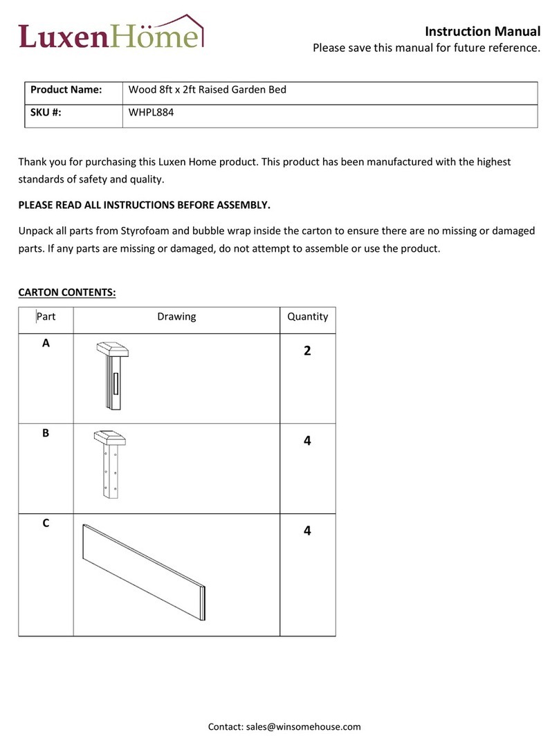 LuxenHome WHPL884 instruction manual LuxenHome WHPL884 instruction manual