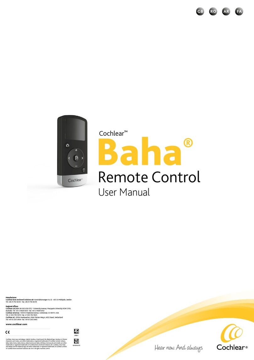 Cochlear Baha user manual
