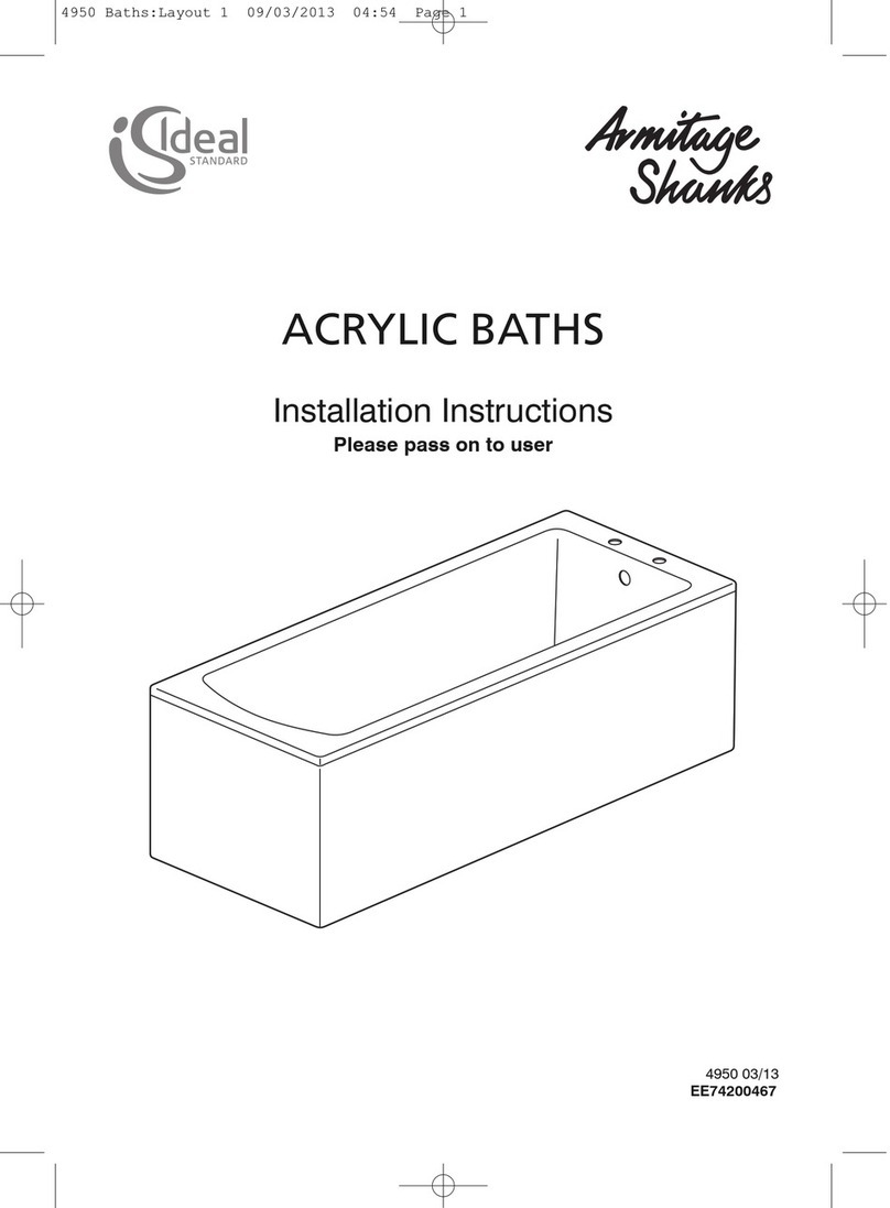 IDEAL ACRYLIC installation instructions