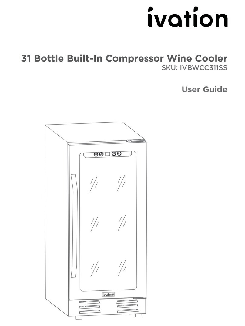 Ivation IVBWCC311SS User manual