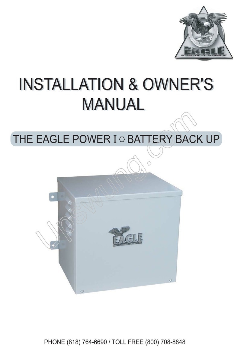 Eagle Eagle-2000 Installation & owner's manual
