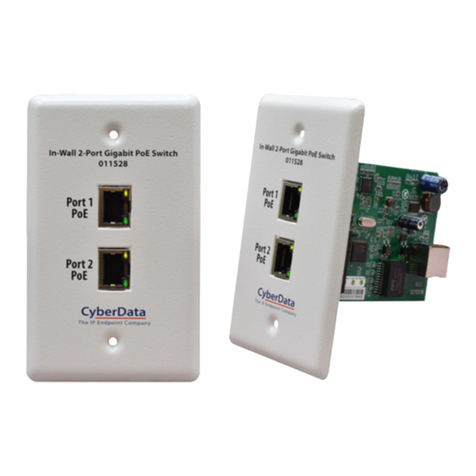 CyberData 011528 Installation quick reference