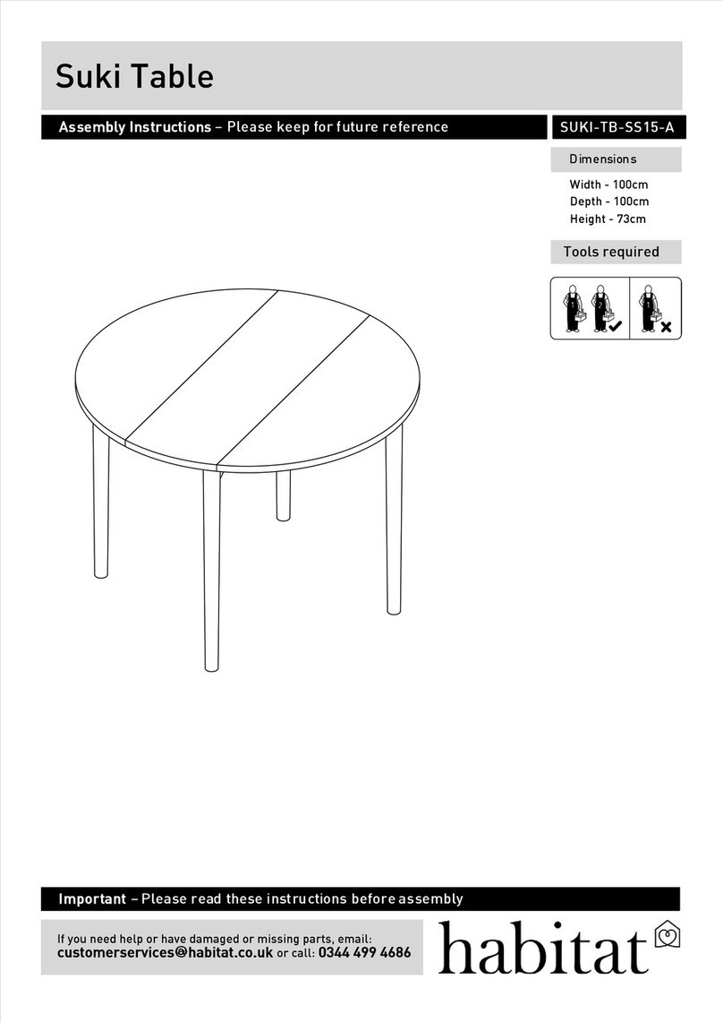 Habitat SUKI-TB-SS15-A User manual Habitat SUKI-TB-SS15-A User manual
