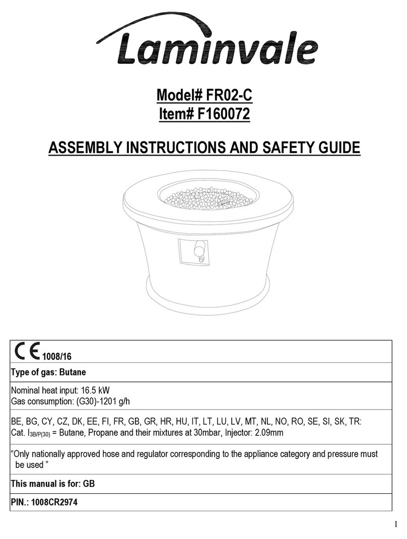 Laminvale FR02-C ASSEMBLY INSTRUCTIONS AND SAFETY GUIDE
