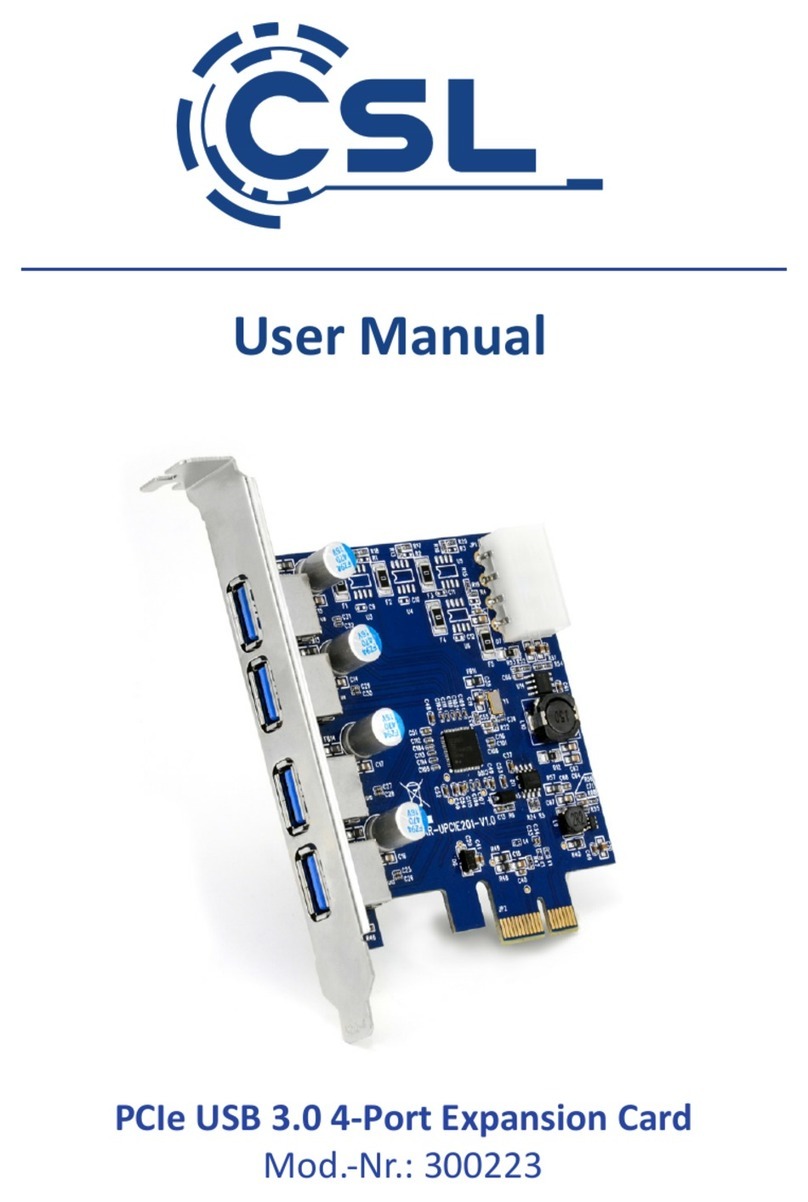 CSL 300223 user manual