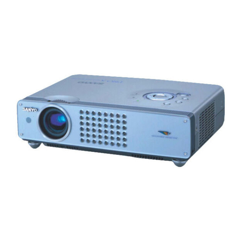 Sanyo PLC-XE20 User manual
