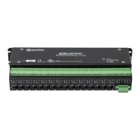 Campbell SDM-CD16AC User manual