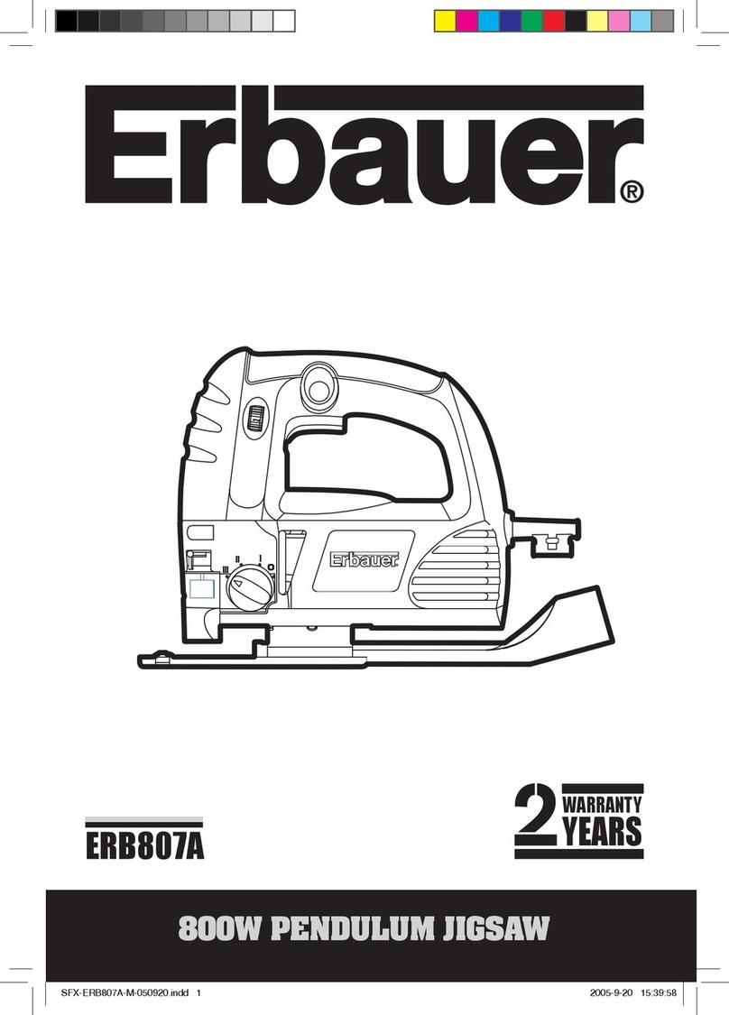 Erbauer ERB807A User manual