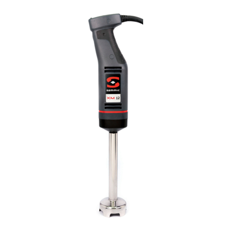 Sammic XM-12 user manual