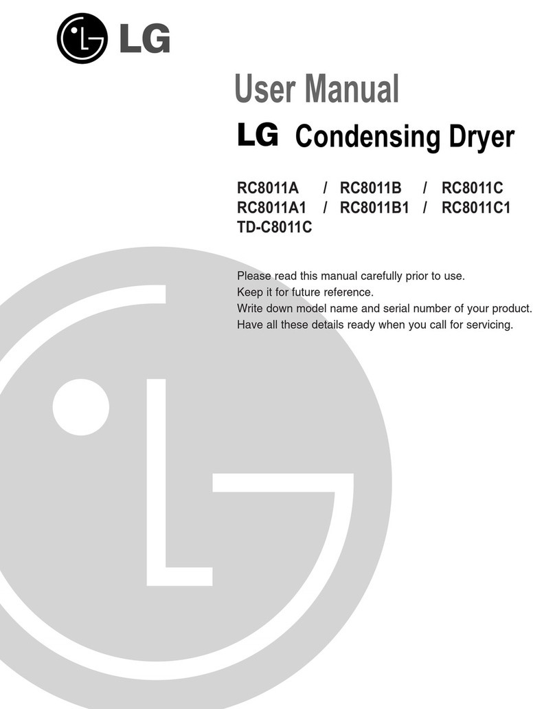LG TD-C8011C User manual