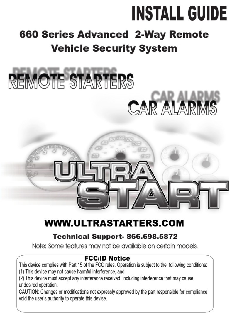 Ultra Start 660 Series User manual