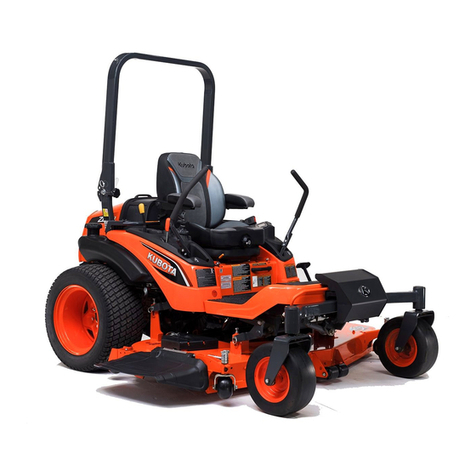 Kubota ZD1211 User manual