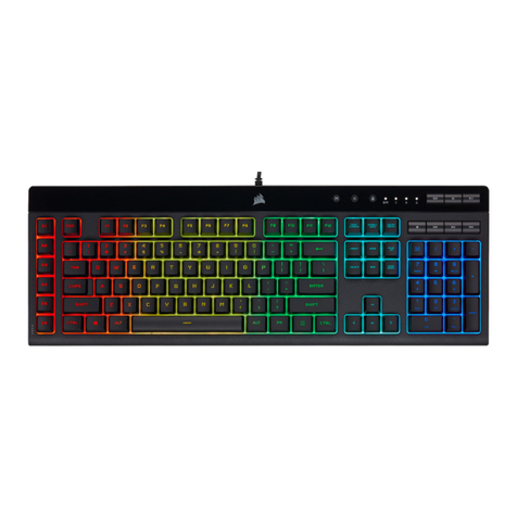 Corsair K55 RGB manual