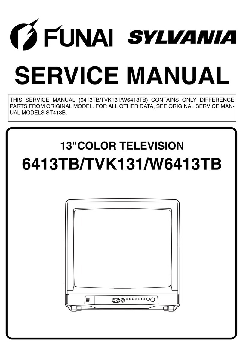 FUNAI SYLVANA 6413TB User manual FUNAI SYLVANA 6413TB User manual