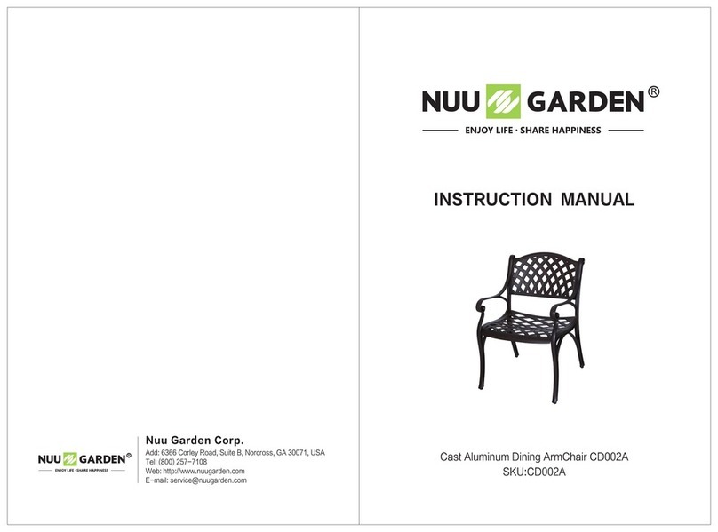 Nuu Garden CD002A instruction manual Nuu Garden CD002A instruction manual