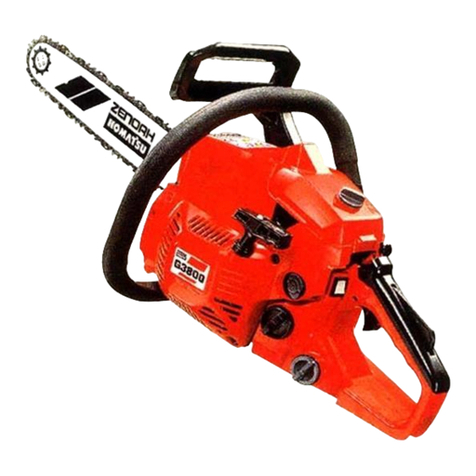 Zenoah G3802 User manual