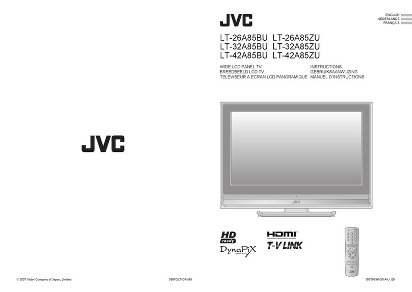 JVC LT-26A85BU User manual JVC LT-26A85BU User manual