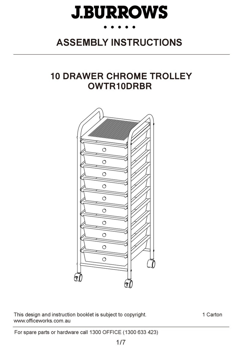 J.Burrows OWTR10DRBR User manual J.Burrows OWTR10DRBR User manual